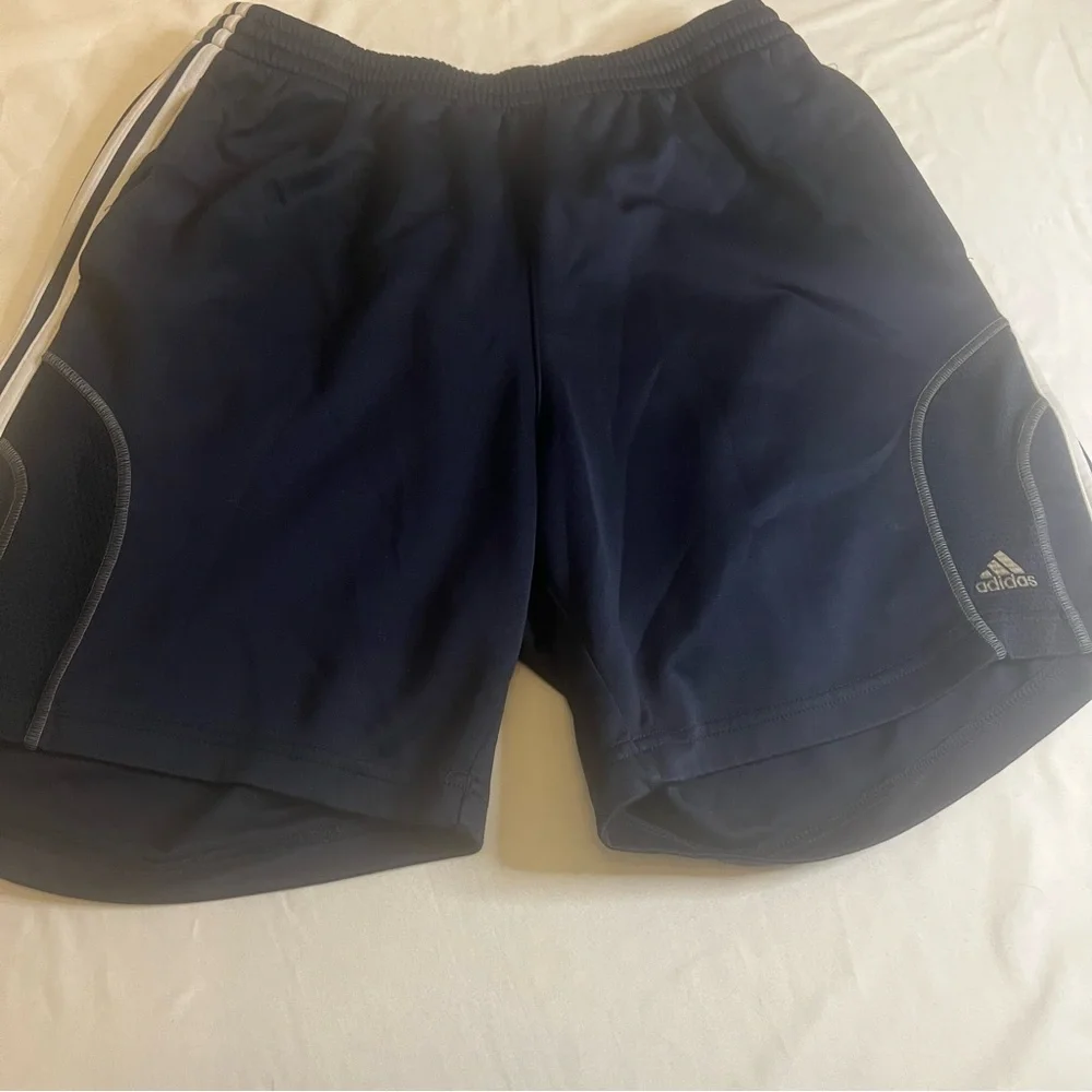 Adidas Men's Dark Blue Athletic Shorts‎
